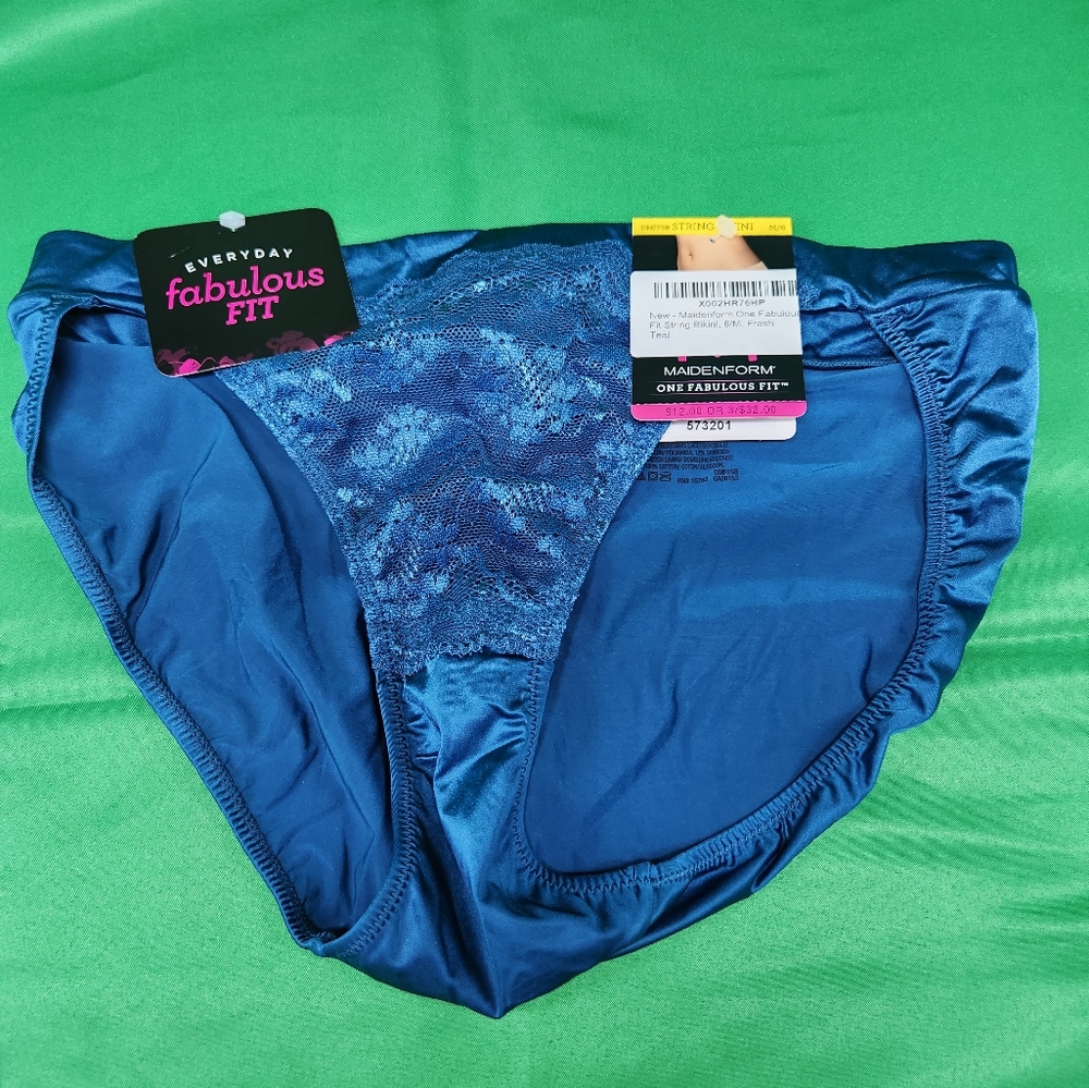 MAIDENFORM TAILORED STRING BIKINI PANTIES